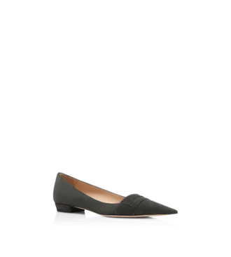 Ballerines Eva en cuir suédé