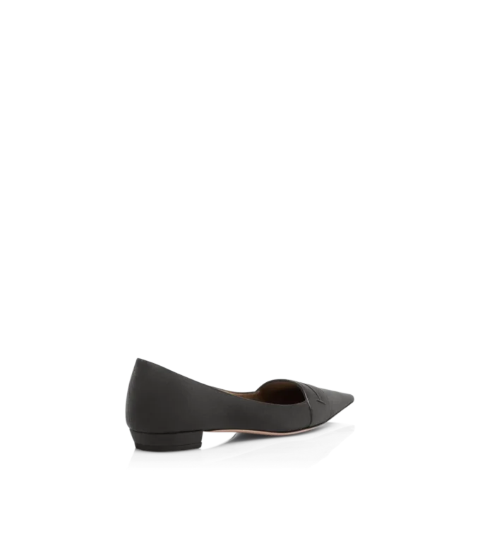 Ballerines Eva en cuir suédé