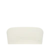 Bandeau sans bretelles avec logo Tf brodé ton sur ton