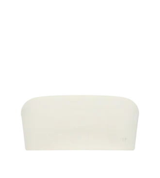 Bandeau sans bretelles avec logo Tf brodé ton sur ton