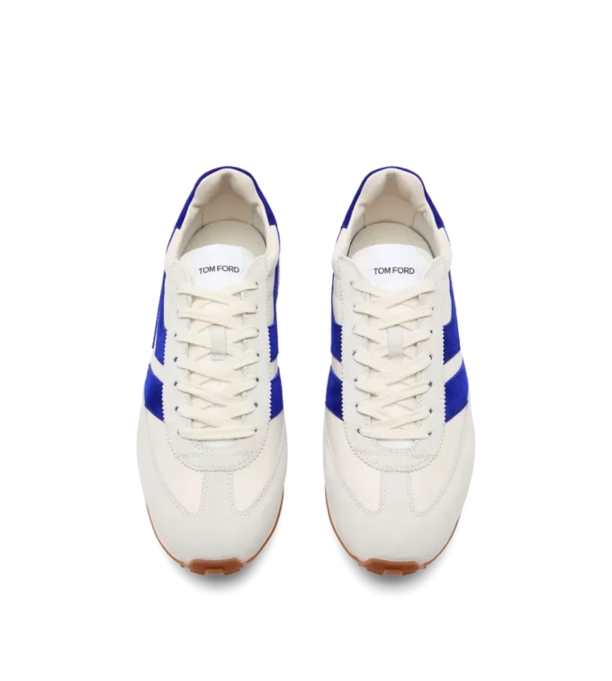 Baskets Mick en cuir lisse et daim Baskets Mick en cuir lisse et daim