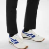 Baskets Mick en cuir lisse et daim Baskets Mick en cuir lisse et daim