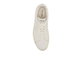 Baskets Warwick en cuir grainé