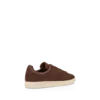 Baskets Warwick en cuir grainé souple