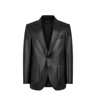 Blazer en cuir souple
