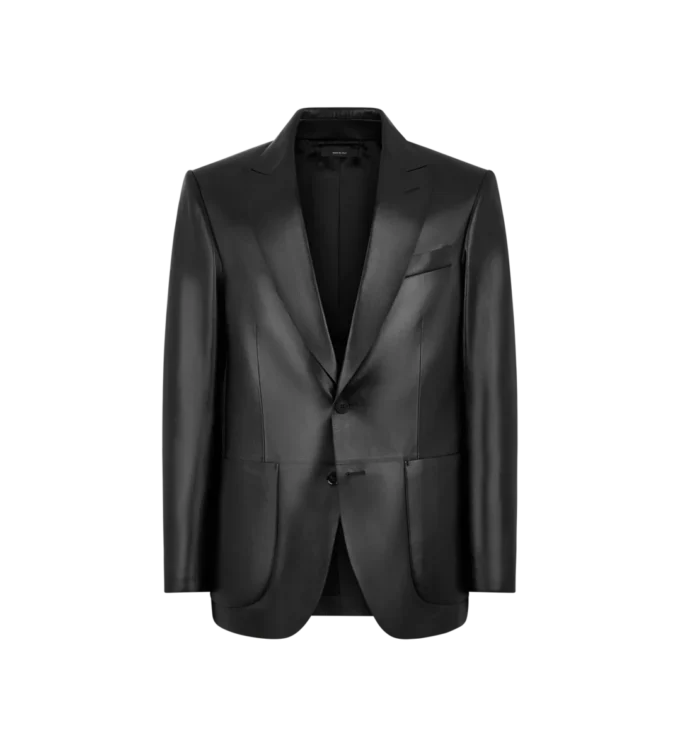 Blazer en cuir souple Blazer en cuir souple