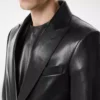 Blazer en cuir souple Blazer en cuir souple