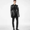 Blazer en cuir souple Blazer en cuir souple