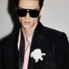 Blazer en daim cachemire