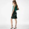 Blouse sans manches à lavallière Blouse sans manches à lavallière