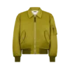Blouson aviateur en nylon satiné Blouson aviateur en nylon satiné