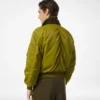 Blouson aviateur en nylon satiné Blouson aviateur en nylon satiné