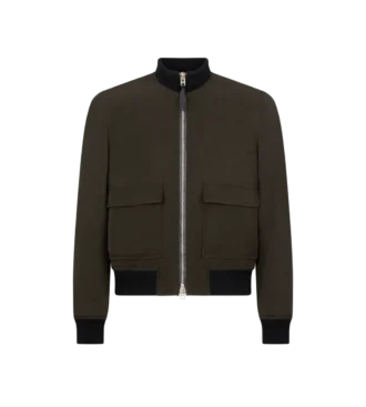 Blouson pilote en gabardine ultralégère