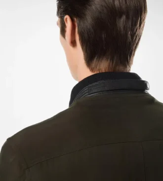 Blouson pilote en gabardine ultralégère