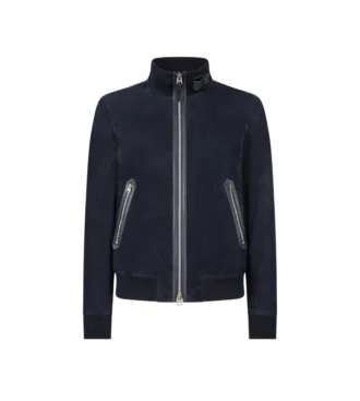 Bomber en daim léger