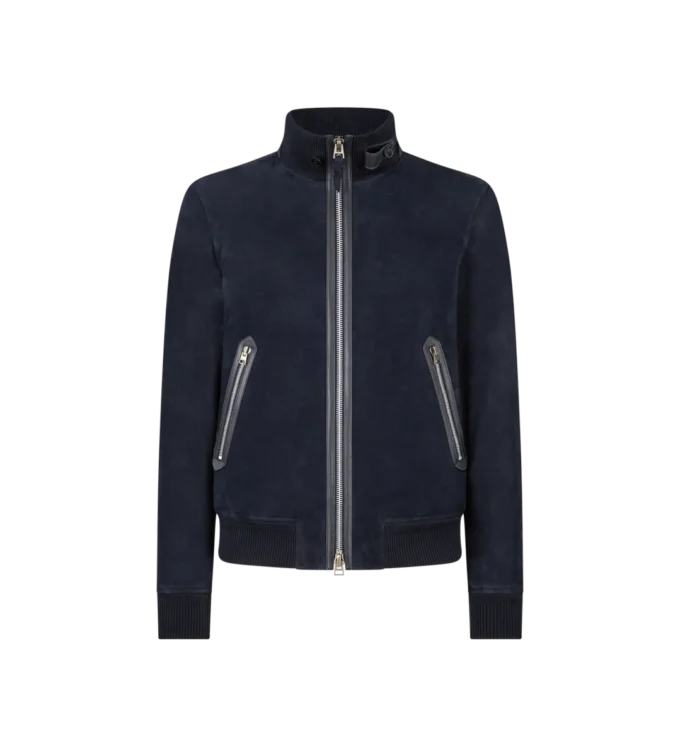 Bomber en daim léger