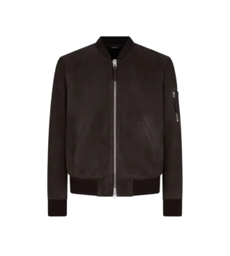 Bomber en daim léger
