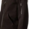 Bomber en daim léger