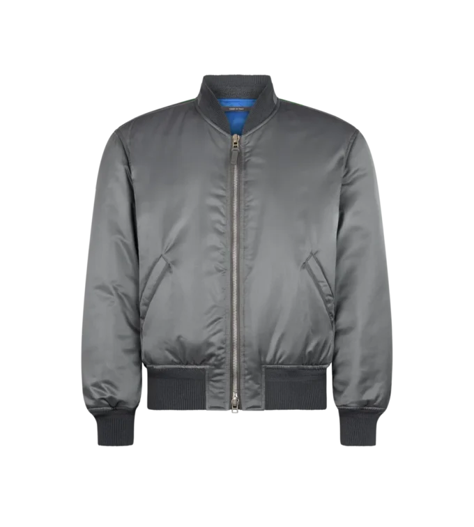 Bomber en satin de soie Bomber en satin de soie