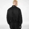 Bomber en satin de soie Bomber en satin de soie