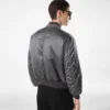 Bomber en satin de soie Bomber en satin de soie