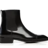 Bottes Chelsea à bout en cuir Gianni