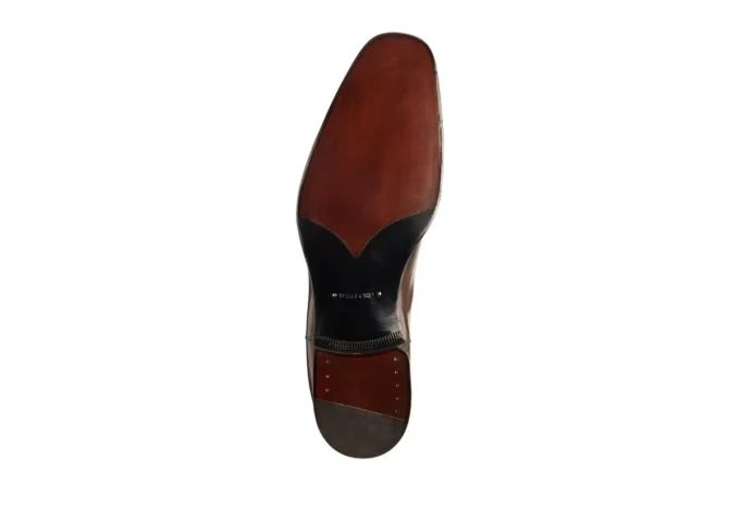 Bottes Chelsea Edgar en cuir bruni
