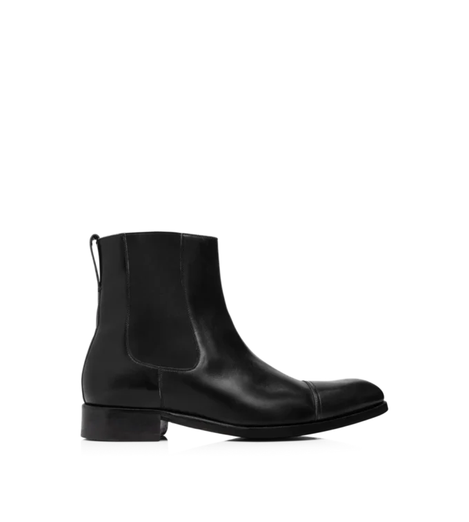Bottes Chelsea Elkan en cuir