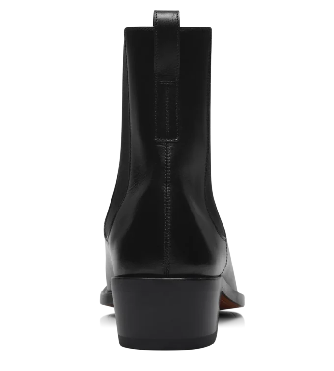 Bottes Chelsea en cuir bruni Bottes Chelsea en cuir bruni