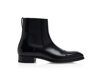 Bottes Chelsea en cuir Elkan
