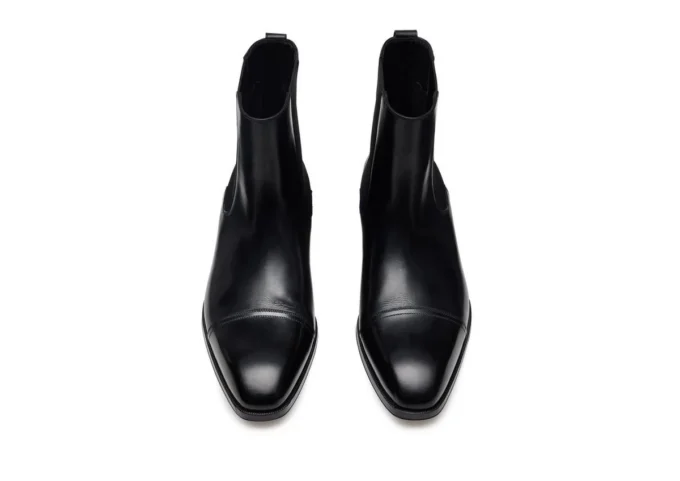 Bottes Chelsea en cuir Elkan