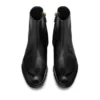 Bottes à fermeture éclair Edgar en cuir bruni
