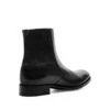 Bottes à fermeture éclair Edgar en cuir bruni