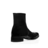 Bottes à fermeture éclair Elkan en cuir bruni
