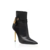 Bottines en cuir avec cadenas Bottines en cuir avec cadenas