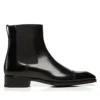 Bottines Gianni en cuir bruni