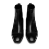 Bottines Gianni en cuir bruni
