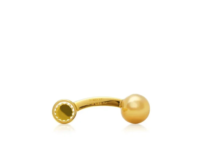 Boutons de manchette rayés