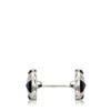 Boutons de manchette ronds en diamant