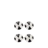 Boutons de manchette ronds en diamant