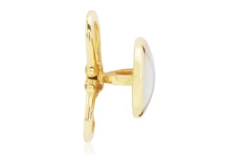 Boutons de manchette ronds en nacre