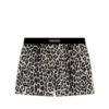 Boxers en soie Snow Leopard Boxers en soie Snow Leopard