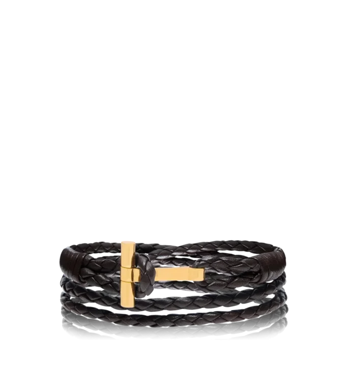 Bracelet en cuir tressé Bracelet en cuir tressé