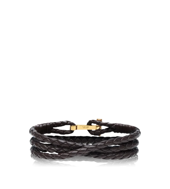 Bracelet en cuir tressé Bracelet en cuir tressé