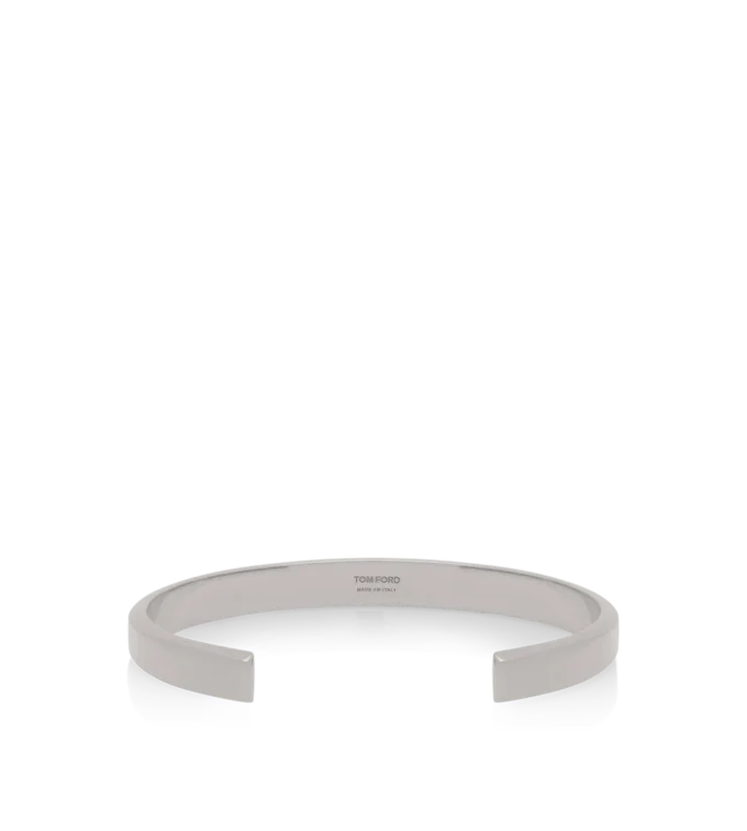 Bracelet lisse argenté