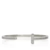 Bracelet rayé en T