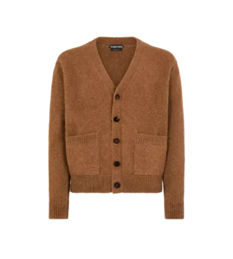 Cardigan en mélange d&rsquo;alpaga