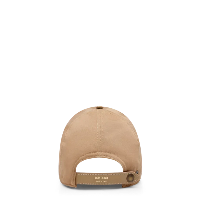 Casquette en coton brossé
