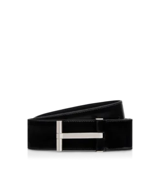 Ceinture en cuir lisse