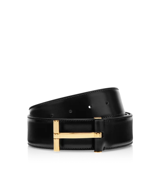 Ceinture en cuir lisse